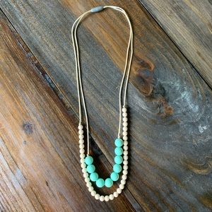 Silicone Beaded Teething Necklace